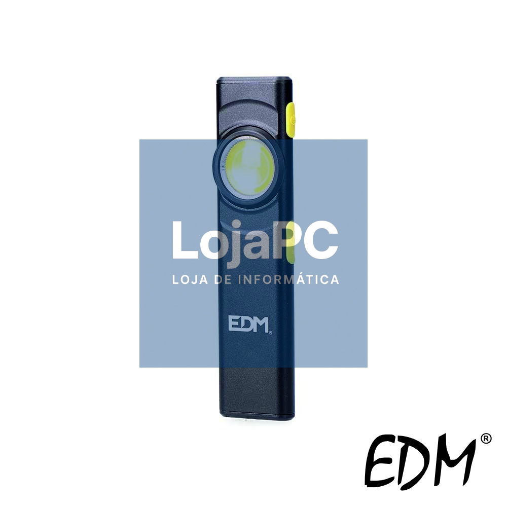 Lanterna C/ 1 LED Ultra Fina 5W 500lm IP44 EDM
