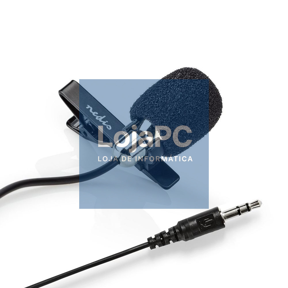 Microfone Lapela P/ PC Jack 3.5mm