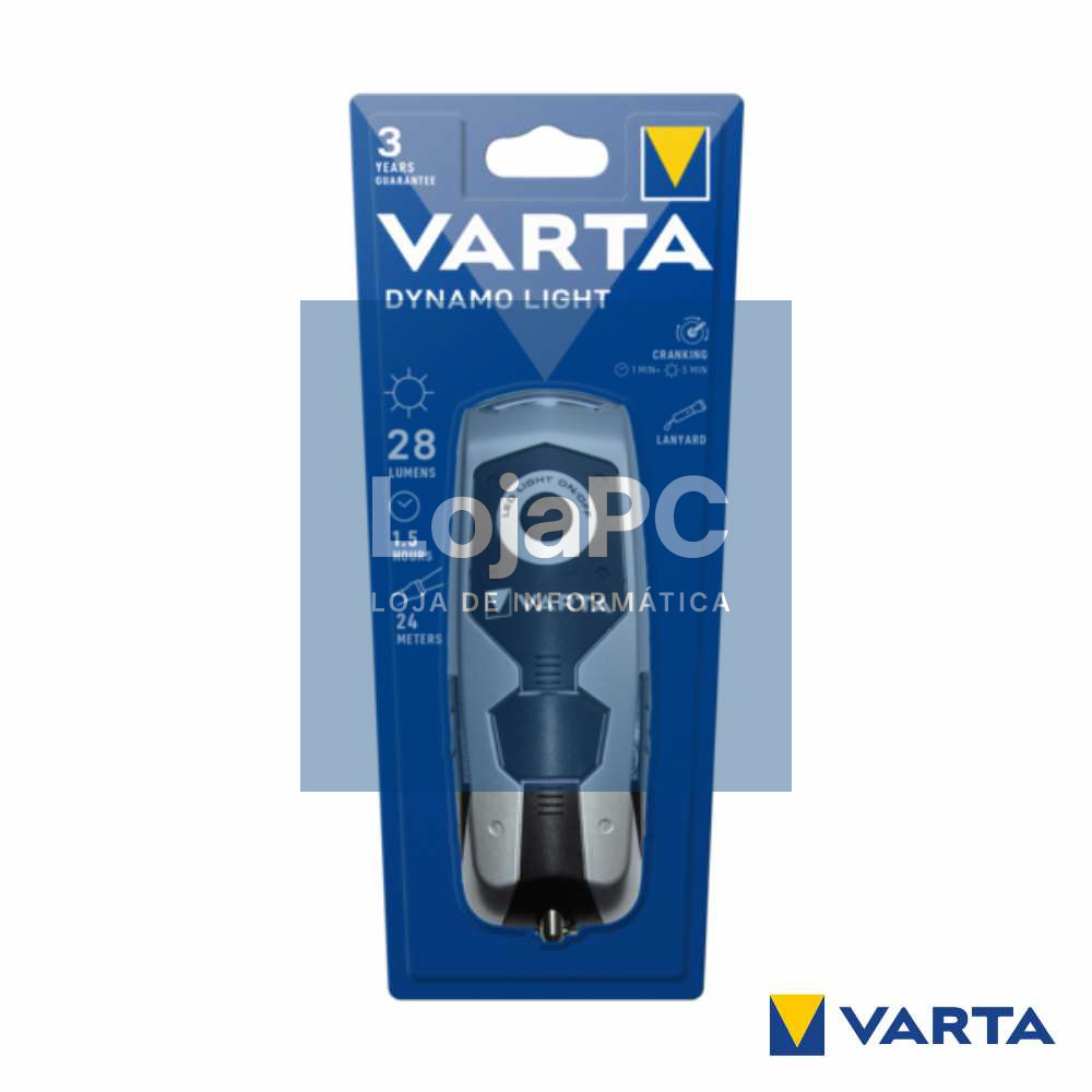 Lanterna Led Dinamo Light IPX4 VARTA