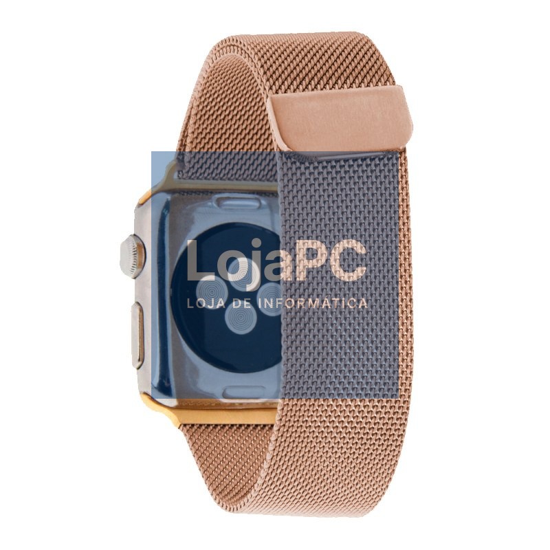 Universal Strap 22mm Amazfit GTR / Stratos / Huawei / Samsung / COOL Metal Rose Gold — imagem 4