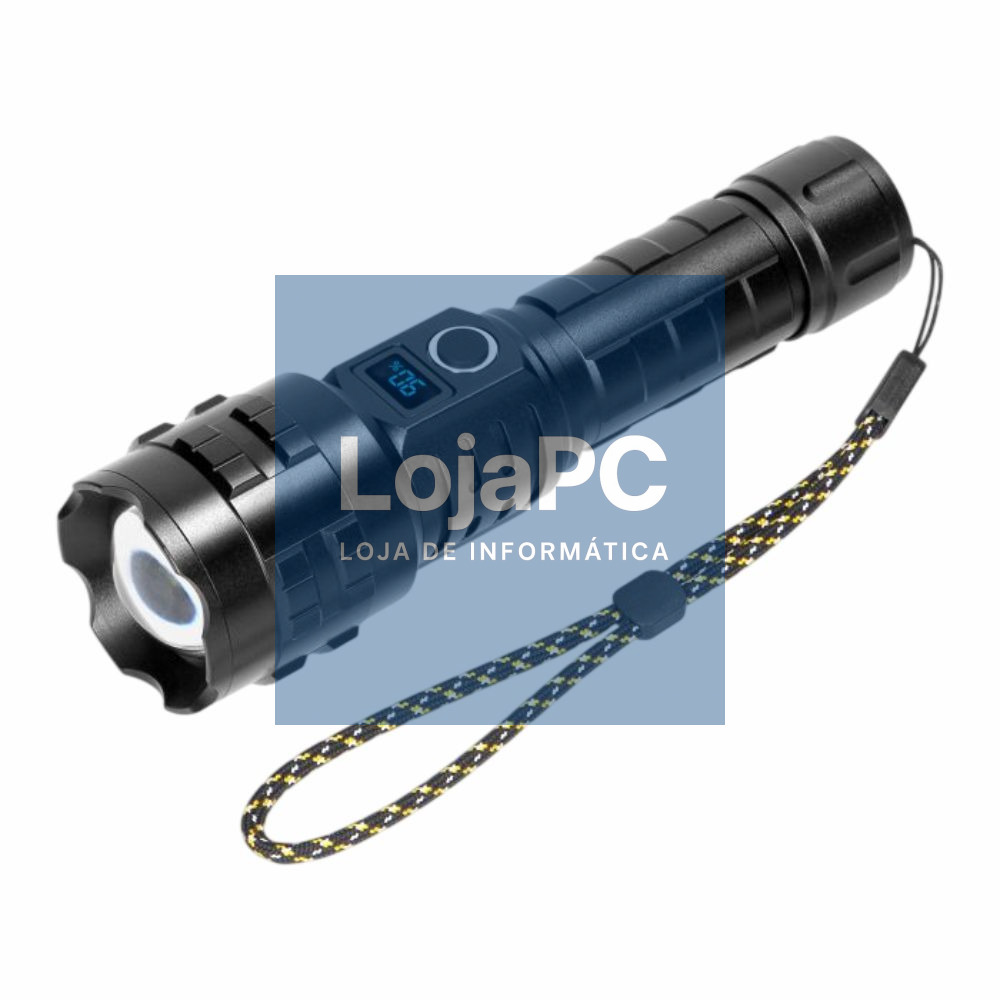 Lanterna LED COB 15W 1200lm 3000mAh Zoom VIRONE