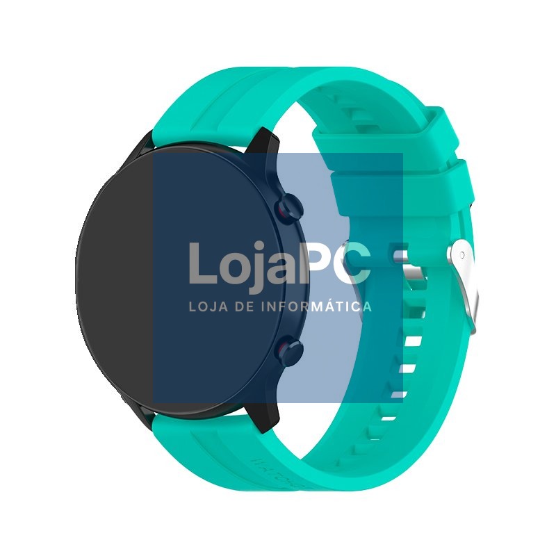 Universal Strap 22mm Amazfit GTR / Stratos / Huawei / Samsung / COOL Rubber Mint — imagem 2