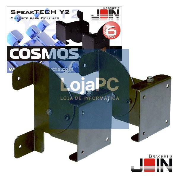 SUPORTE P/ COLUNA PAREDE 180º 25KG 2X JOIN