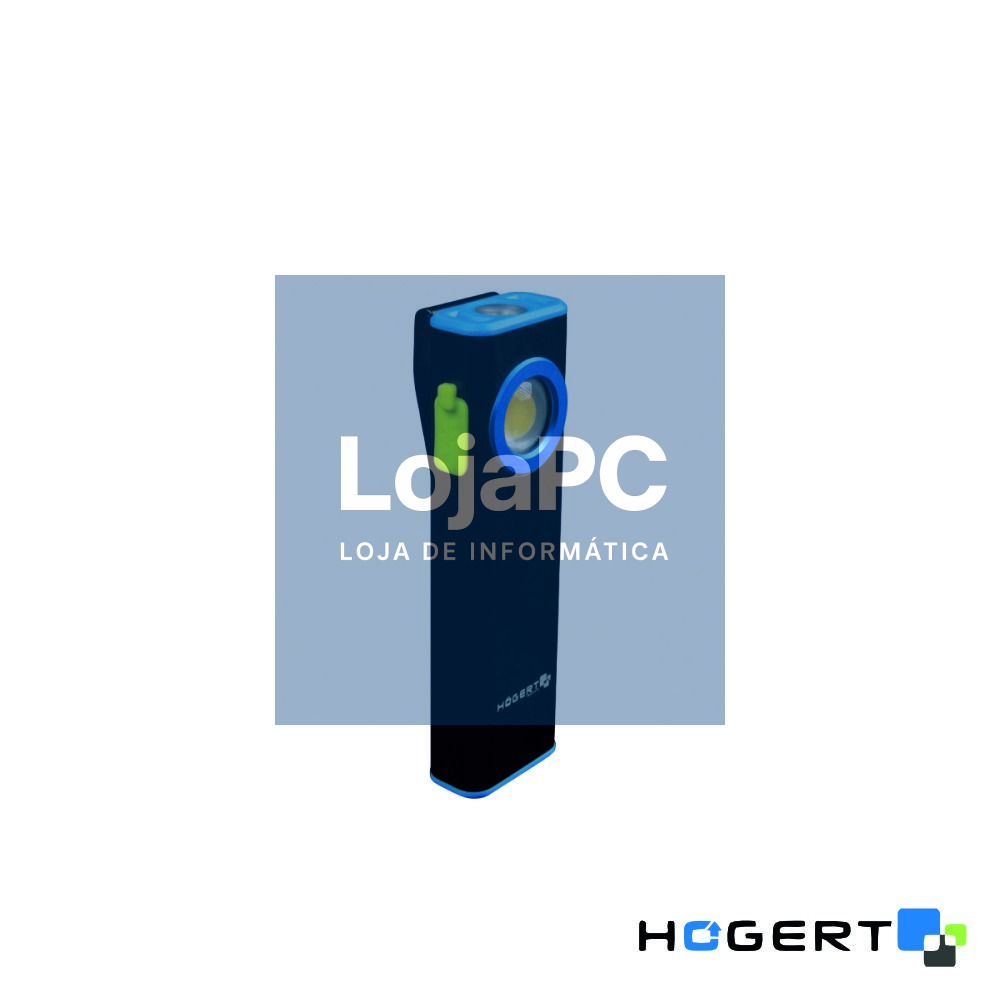 Lanterna 2 em 1 COB  800lm IP54 c/ Íman HOGERT
