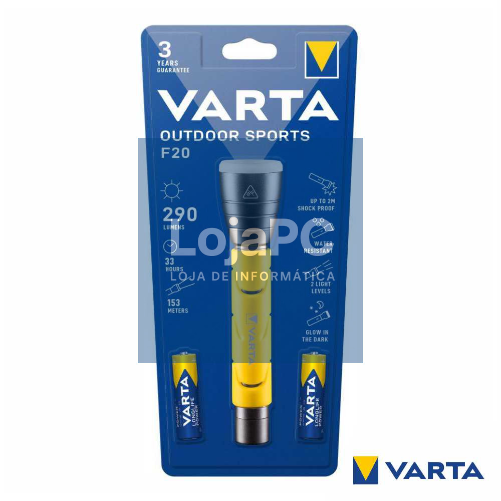 Lanterna LED F20 Outdoor Sports 290lm IPX4 VARTA