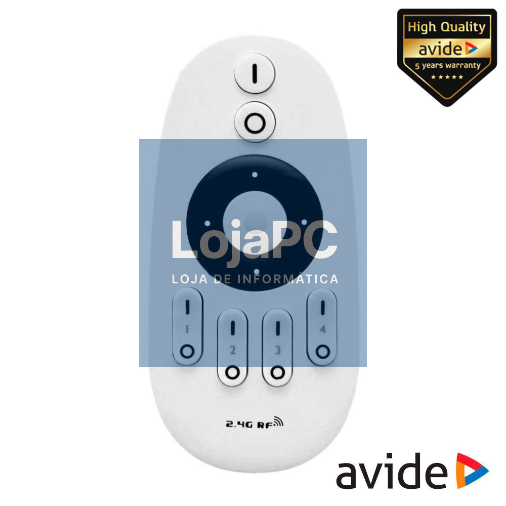 Comando RF P/ Fitas LED Monocor 12V AVIDE