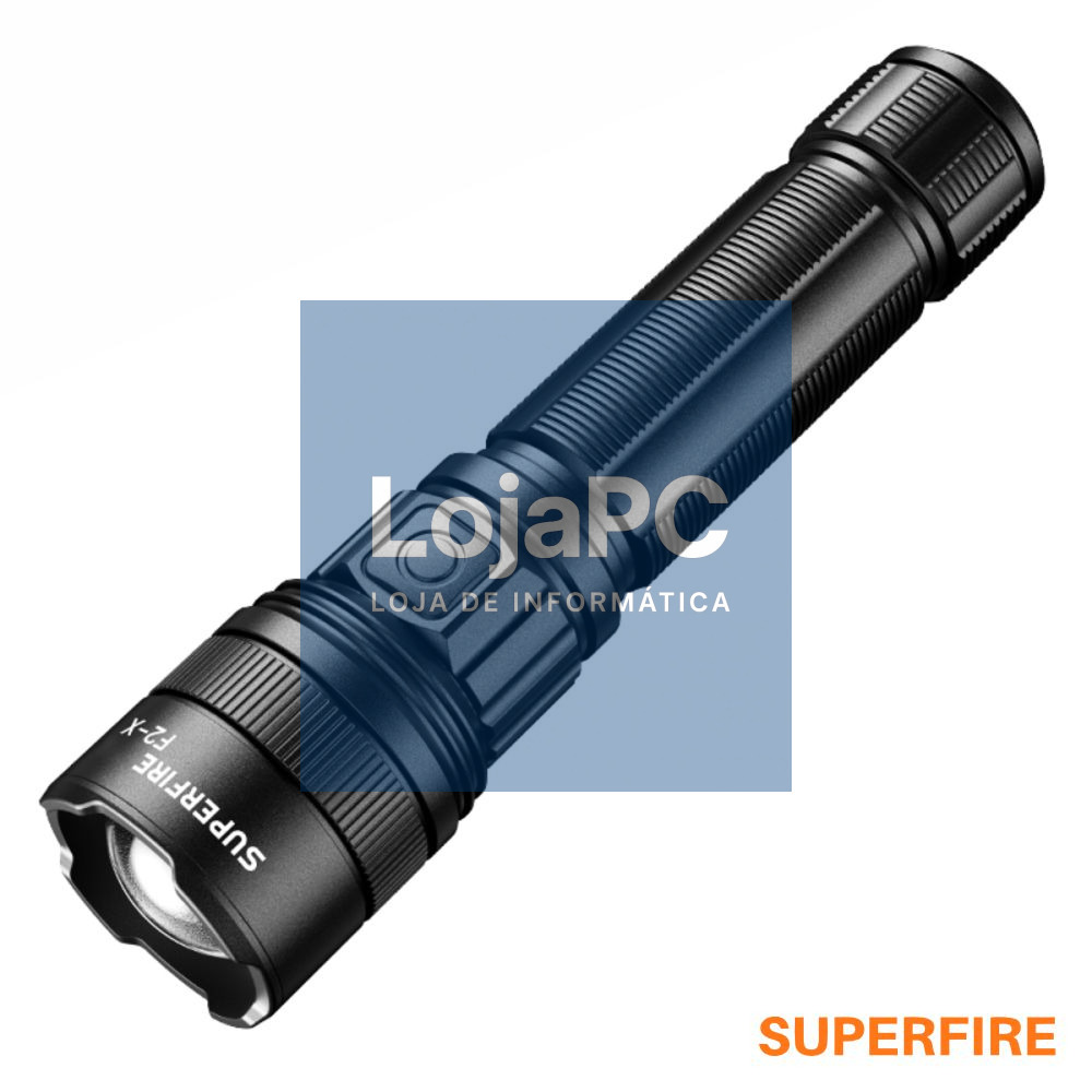 Lanterna 2W LED 220lm IP43 C/ Zoom SUPERFIRE