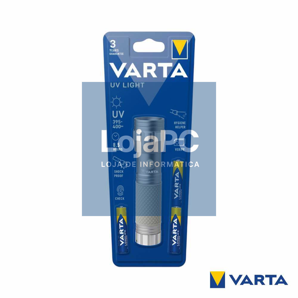 Lanterna LED Special Light UV 3xAAA VARTA