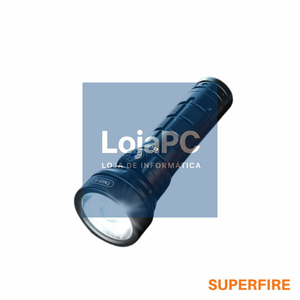 Lanterna 20W 1700/1800lm IP55 Power Flashlight SUPERFIRE