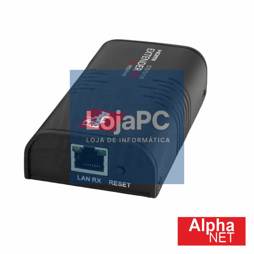 Receptor HDMI Via RJ45 CAT6 100m P/ CT375/21 ALPHANET