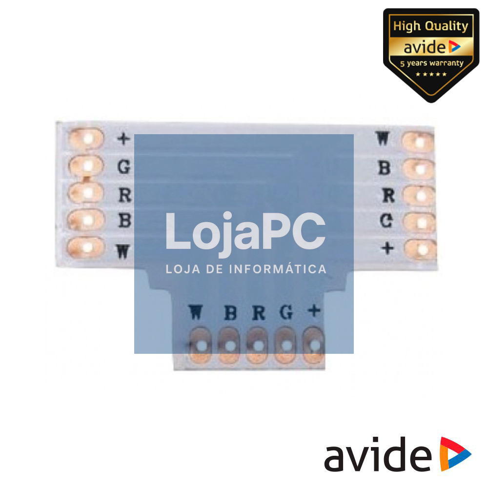 União P/ Fita LED RGBW IP20 T AVIDE