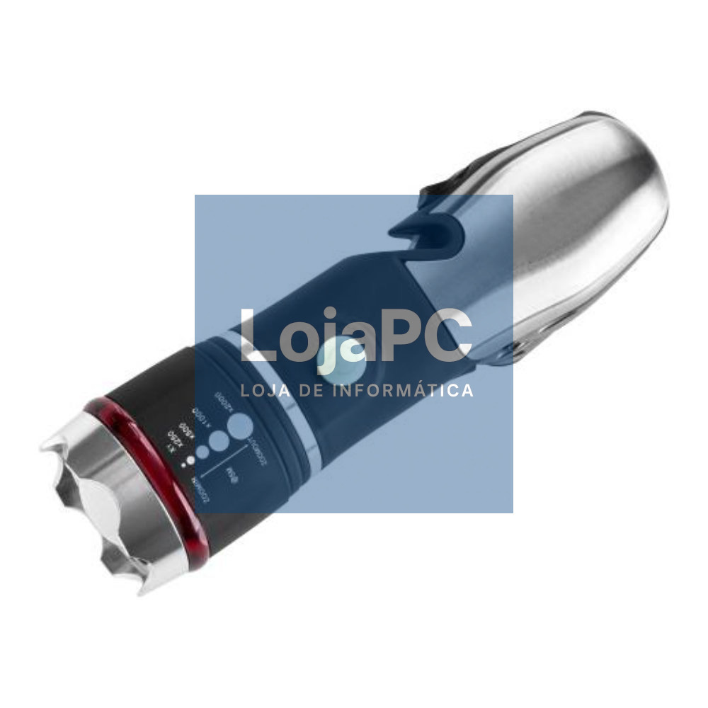 Lanterna LED Multifunções 3W 3 Modos 120lm