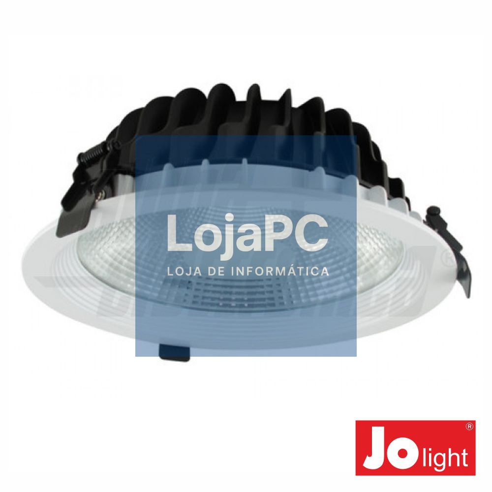 FOCO LED 30W 42.8V 225MM BRANCO NATURAL P/ ENCASTRAR IP20