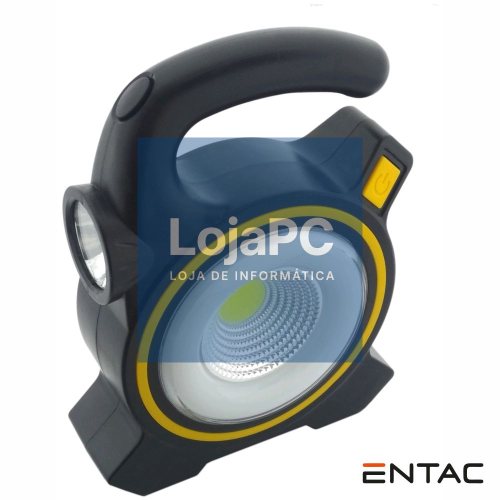 Luz LED+COB 1W 80lm C/ Painel Solar ENTAC