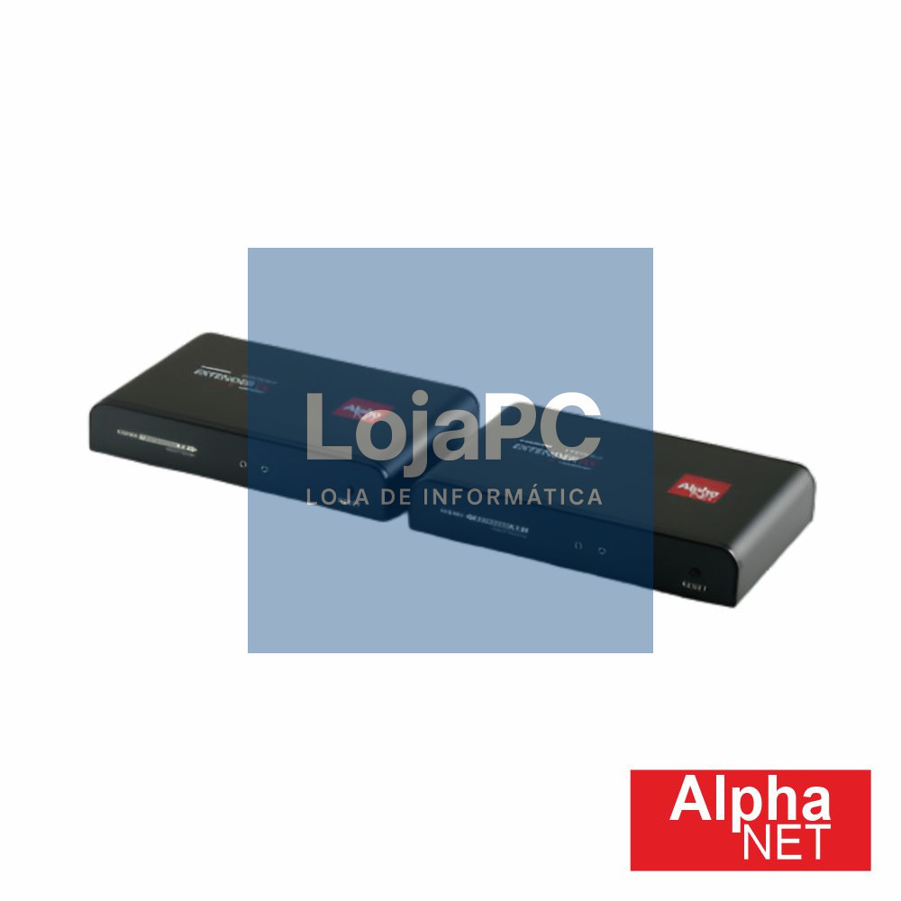 Extensor de Sinal HDMI Via RJ45 CAT6 100m FULLHD IR ALPHANET