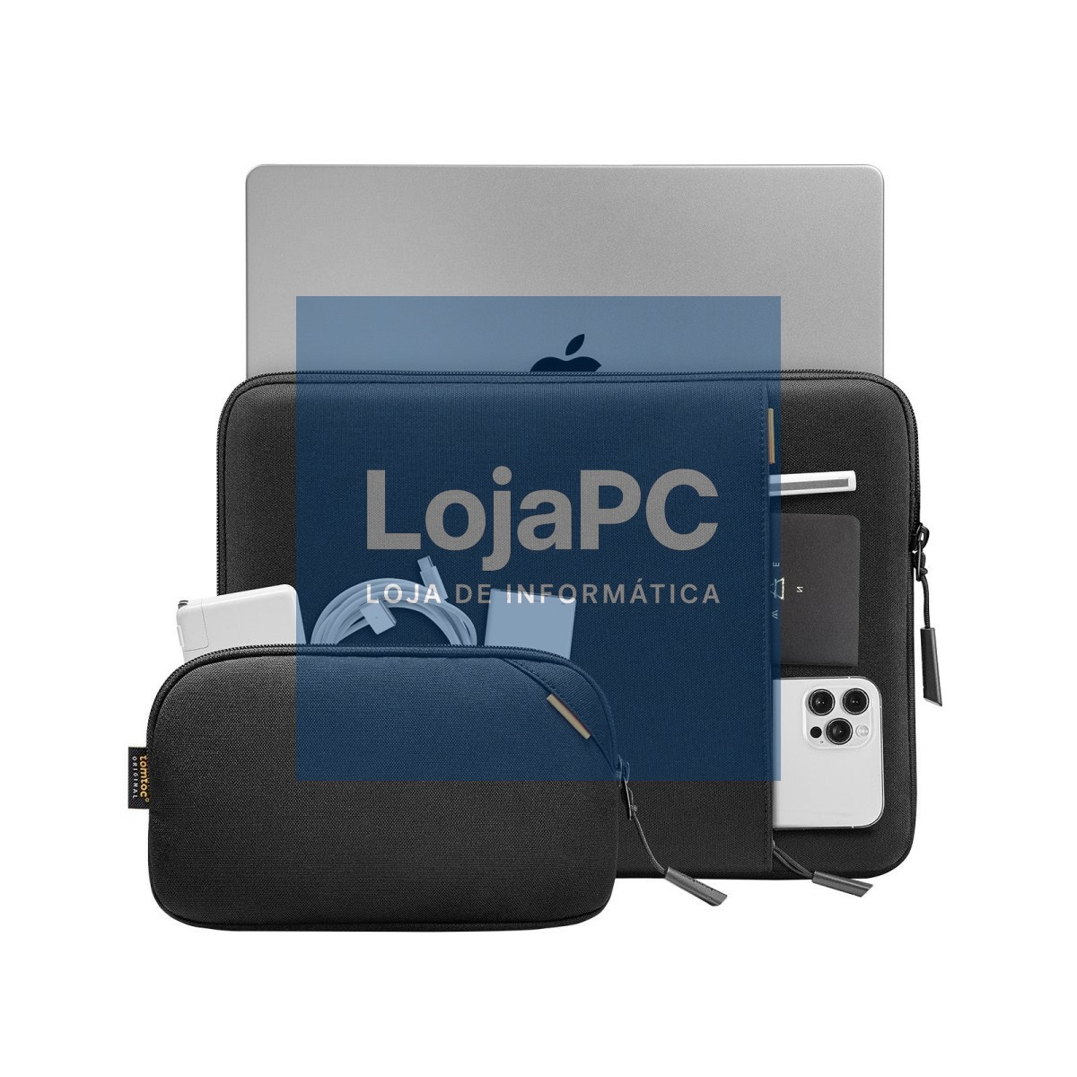 TOMTOC A13 16 quot  LAPTOP CASE BAG BLACK