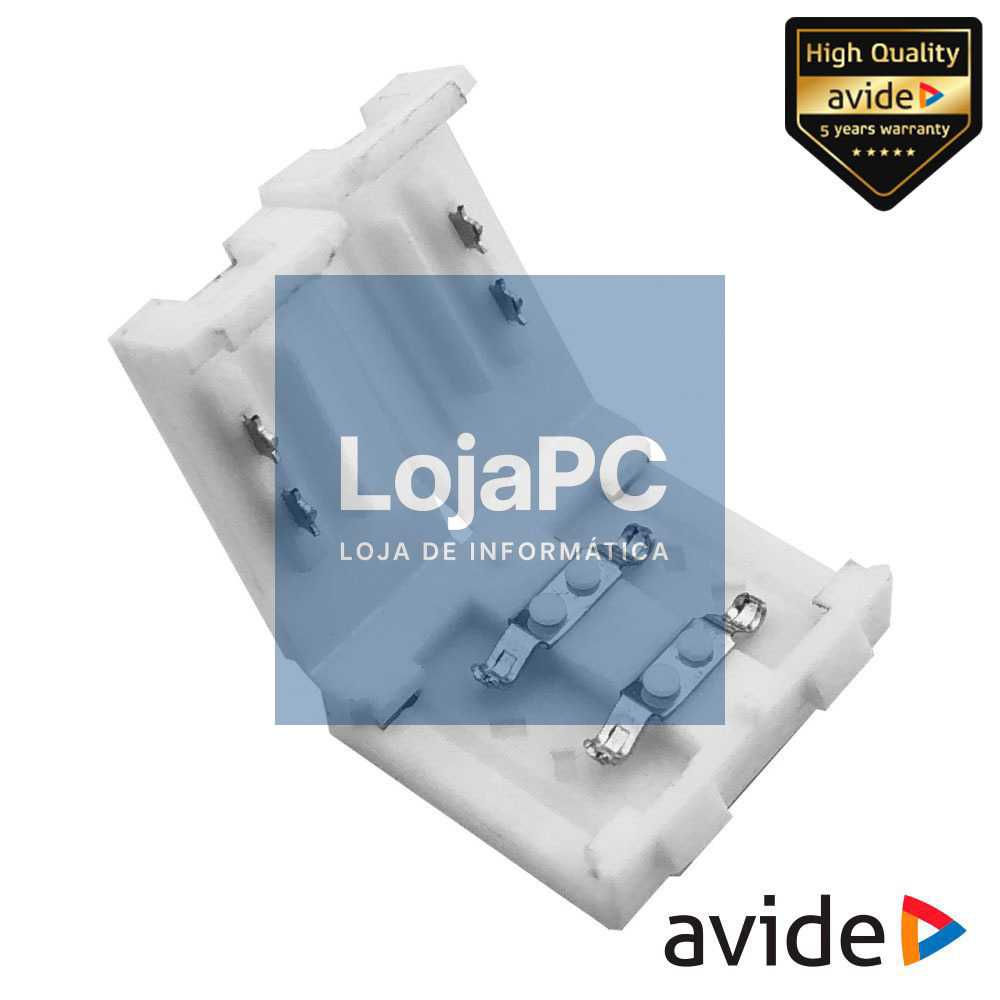 União P/ Fita De LEDS Monocor 6mm AVIDE