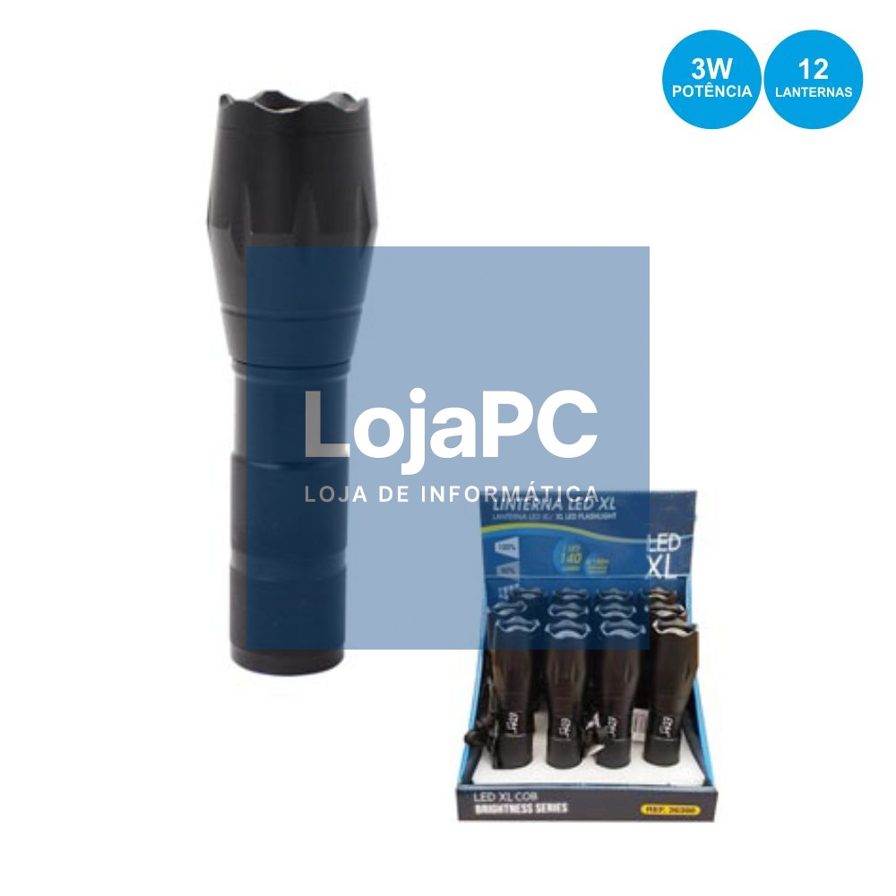 EXPOSITOR 12 LANTERNAS LED CREE XML-T6