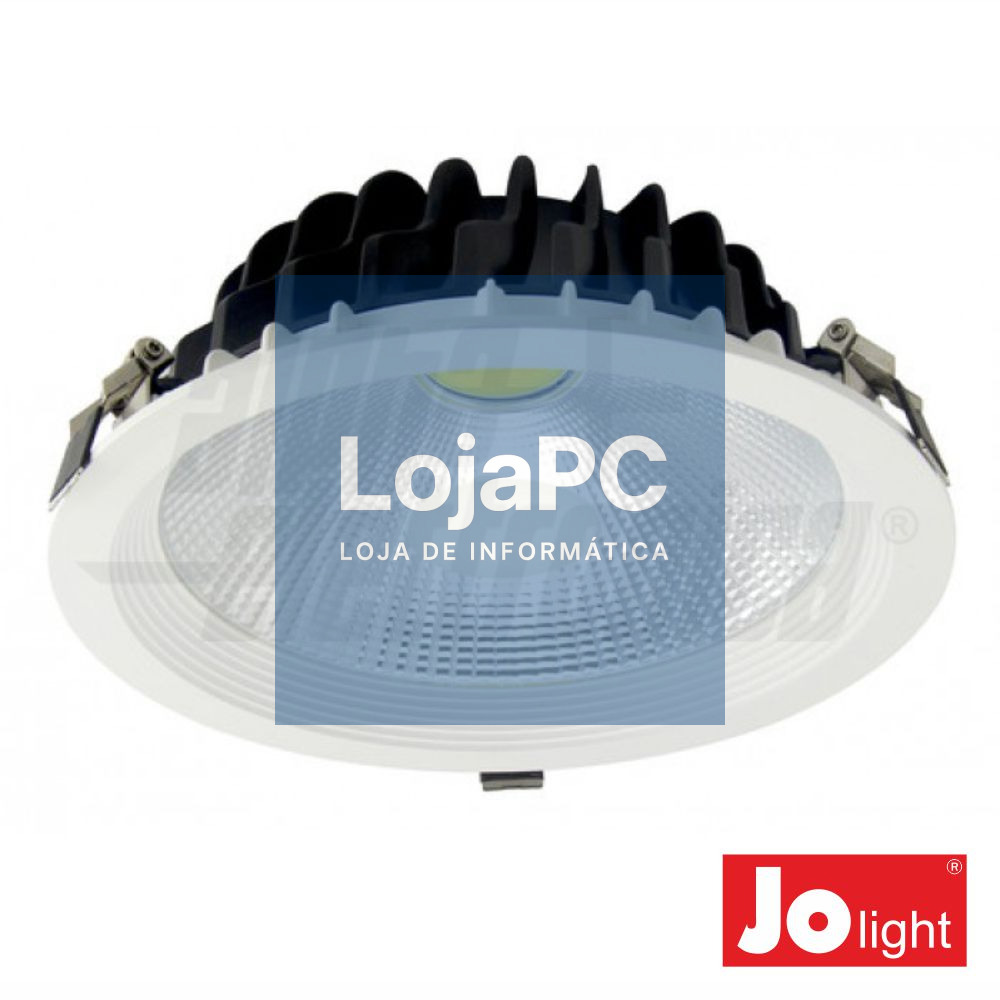 FOCO LED 20W 40V 199MM BRANCO NATURAL P/ ENCASTRAR IP20