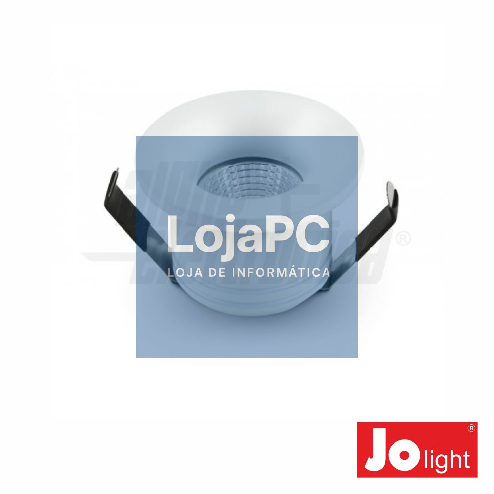 FOCO LED 4W 11.4V 45MM BRANCO NATURAL P/ ENCASTRAR IP20