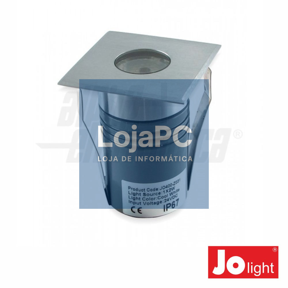 FOCO LED 2W 24V RGB P/ PAVIMENTO IP67