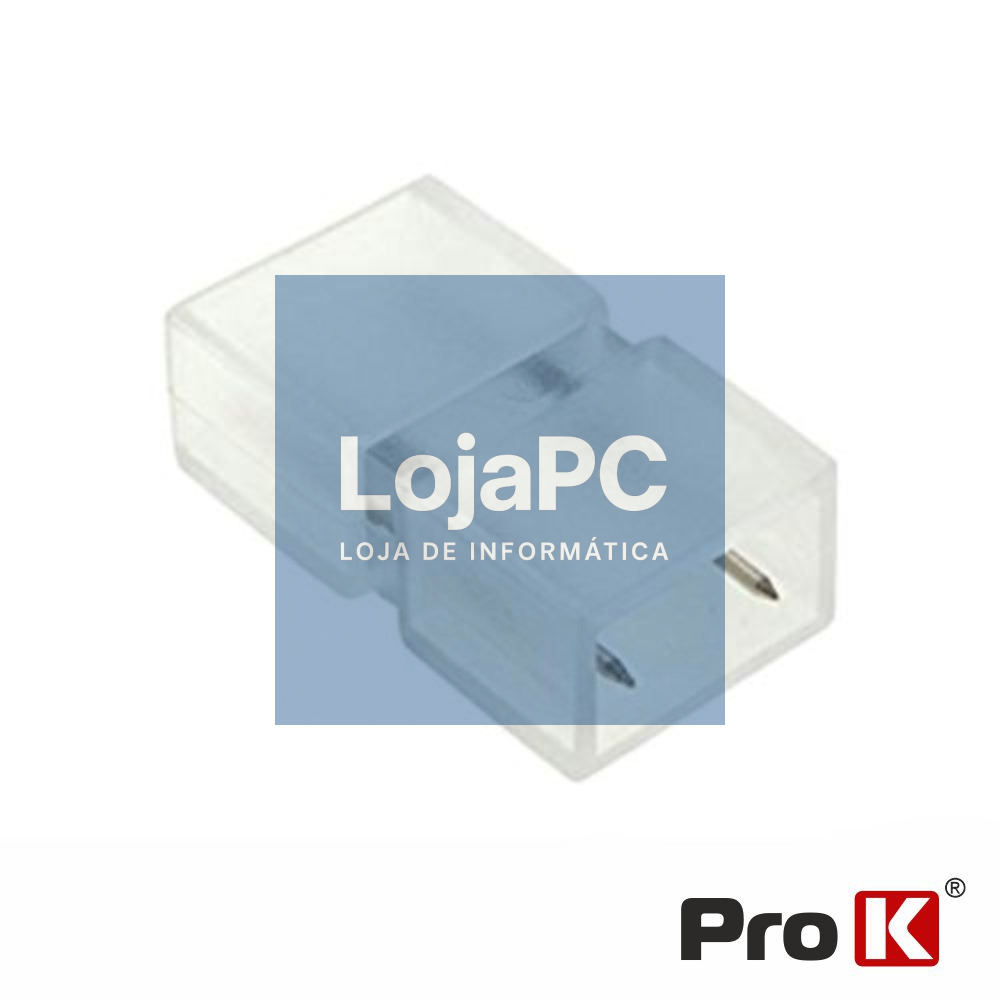 União Borracha P/ Fita LEDS 5050 2p Monocor IP65 PROK