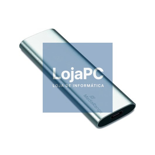 480GB MEDIARANGE MR1102 PORTABLE SILVER SSD HARD DRIVE