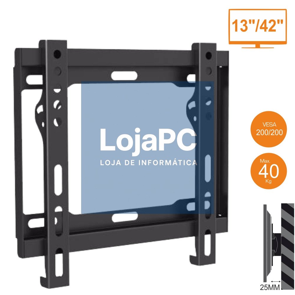 SUPORTE LCD/LED 13/42" VESA 200/200 30KG