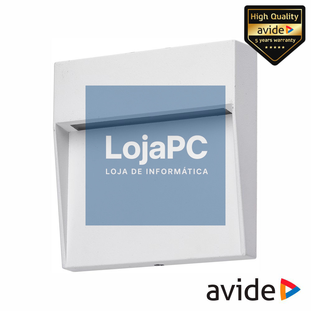 Aplique LED P/ Embutir 3W 183lm 4000K AVIDE