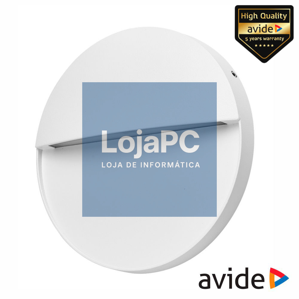 Aplique LED P/ Superfície 6W 402lm 4000K AVIDE