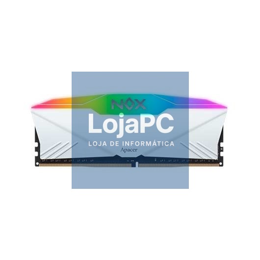MODULO DDR4 16GB 3200MHZ APACER NOX WHITE RP-K2  B DUAL KIT/1.35V AH4U16G32C28YMBAA-2