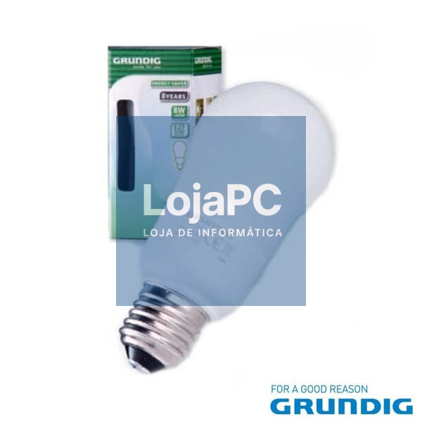 LÂMPADA E27 5W=25W 230V ECO 200LM 2700K GRUNDIG