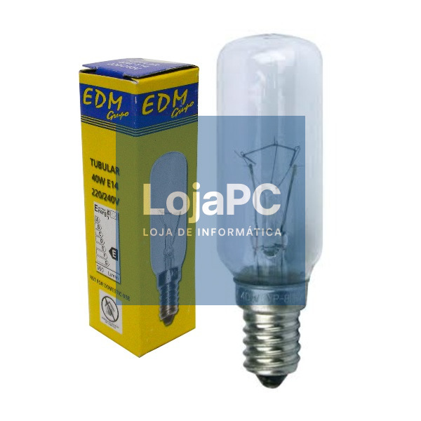 LÂMPADA E14 40W 230V T29 P/ EXAUSTOR