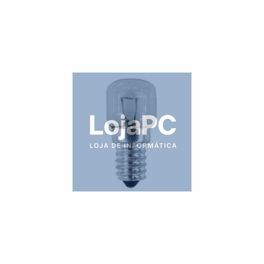 Lâmpada E14 15W 240V 300ºC P/ Fornos 85lm PATRON