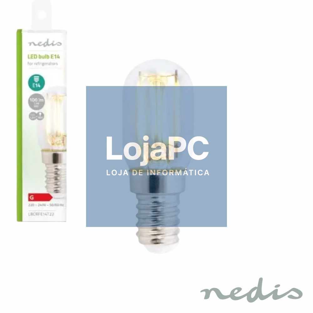 Lâmpada LED E14 T22 1.5W 1800K 100lm Frigorífico NEDIS