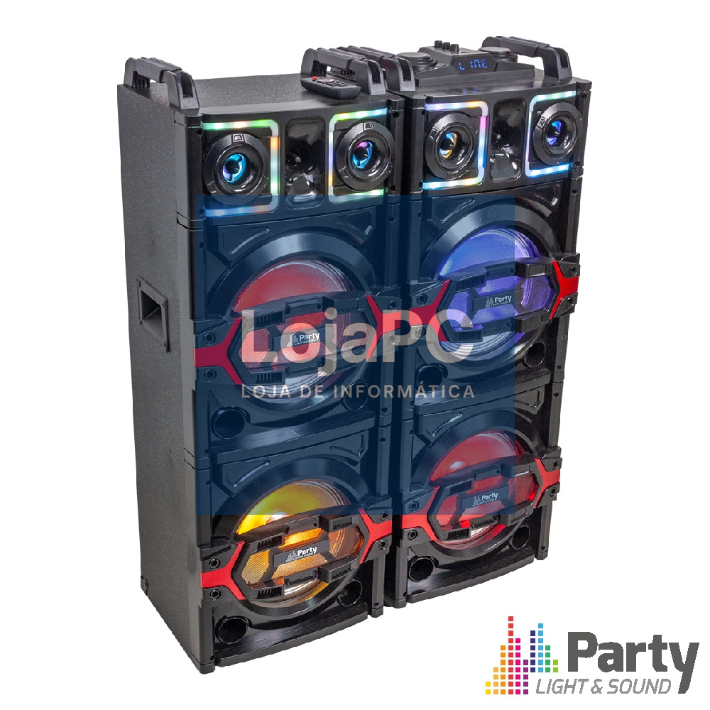 SISTEMA DE SOM C/USB/BLUETOOTH/MICRO-SD 850W PARTY