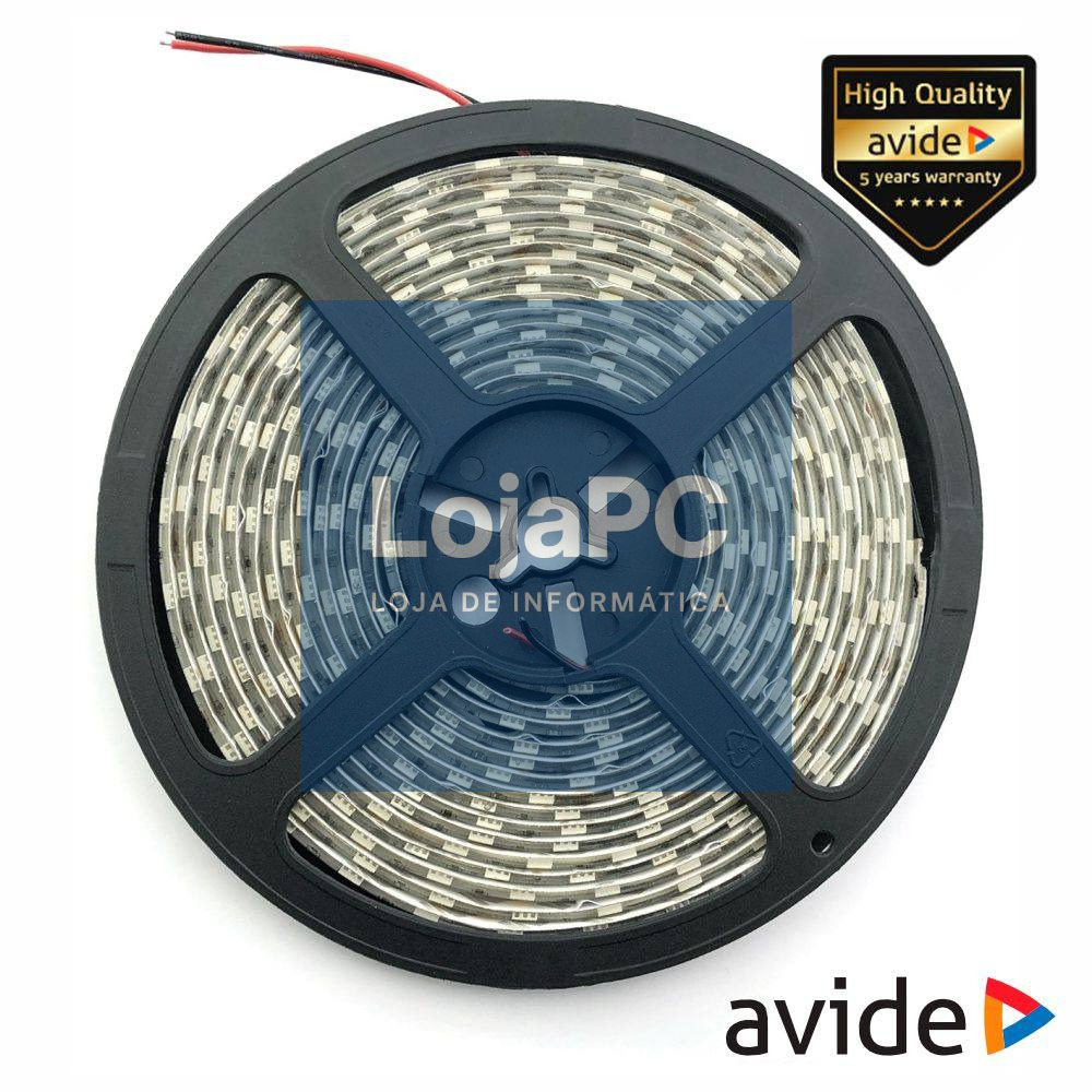 FITA 600 LEDS 2835 4000K 12V 5M IP65 AVIDE