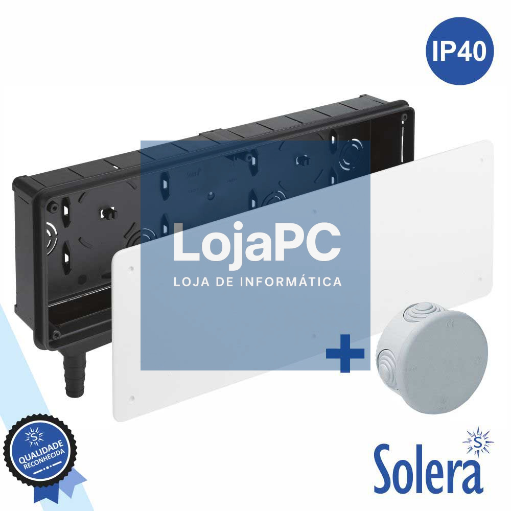 CAIXA PRÉ-INSTALAÇÃO AR CONDICIONADO SAÍDA VERTICAL SOLERA