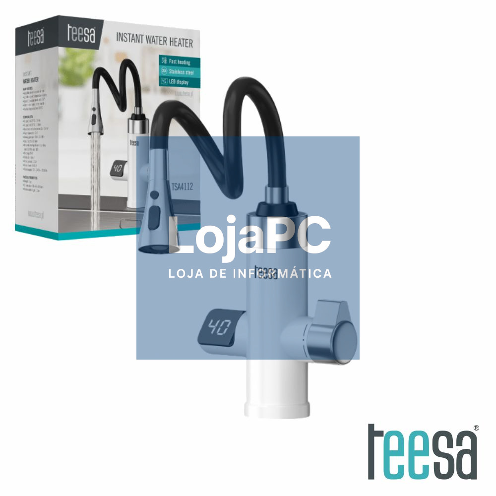 Torneira Elétrica Flexível de Bancada 220V 3000W IPX4 TEESA