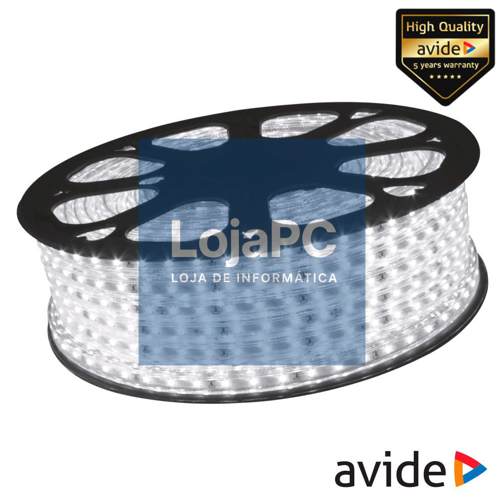 Fita 3000 LEDS 5050 4000K 220V 50m IP67 AVIDE