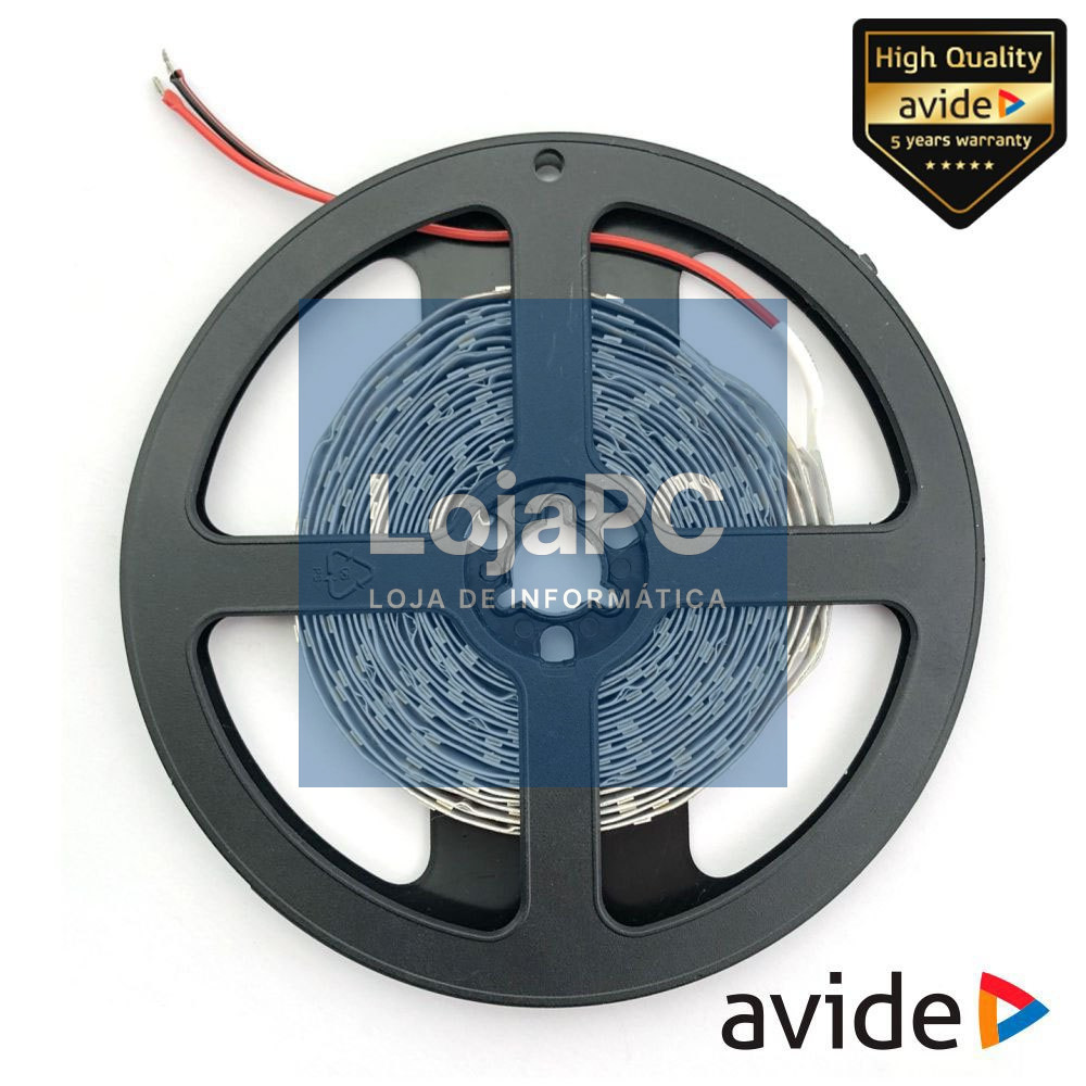 Fita 450 LEDS 2835 6400K 12V 18W/m 5m IP20 AVIDE
