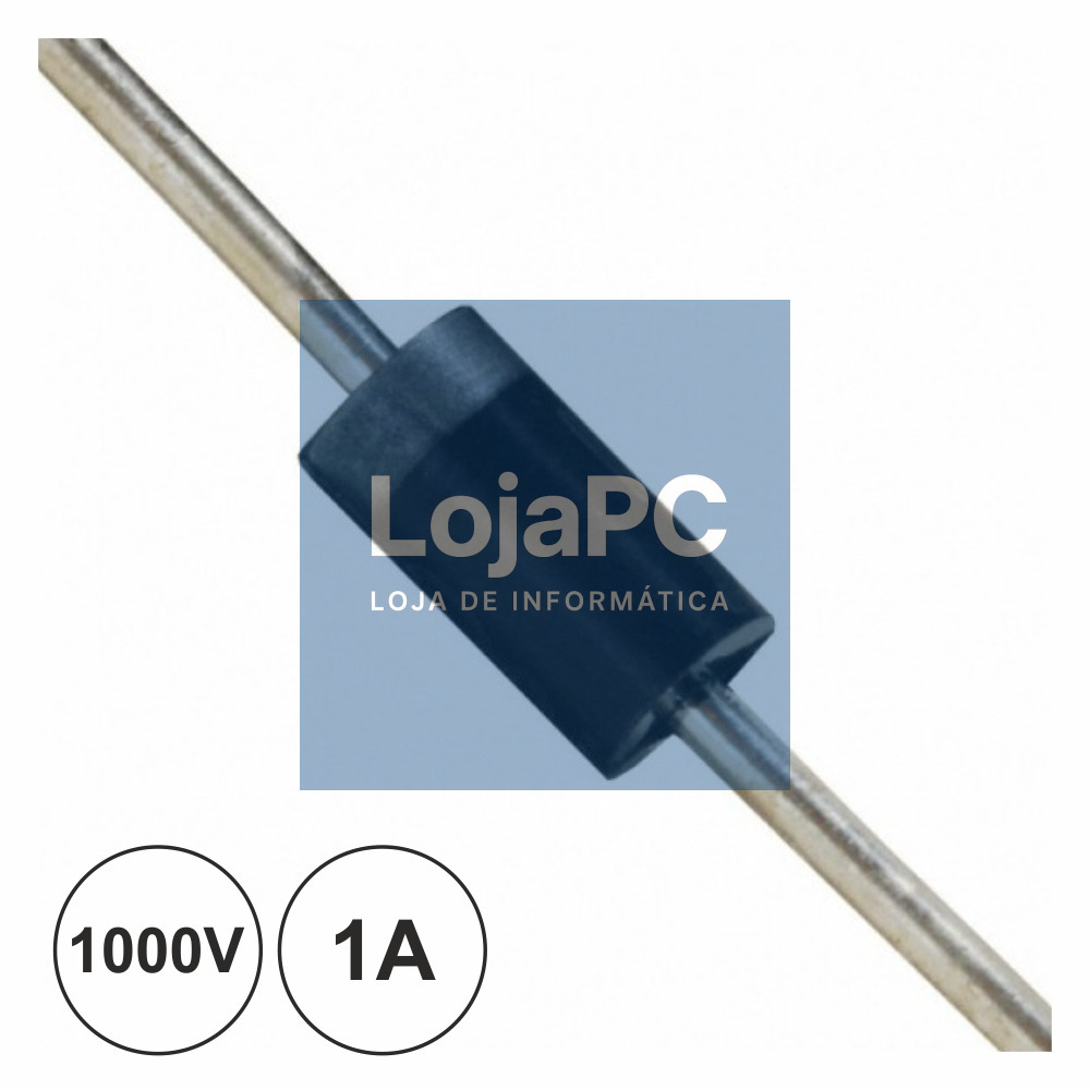 DIODO RETIFICADOR 1000V 1A