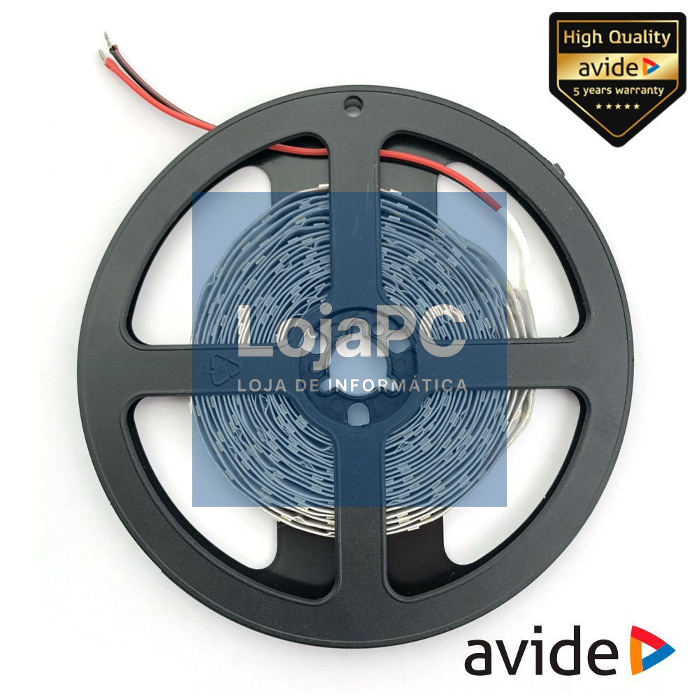 Fita 600 LEDS 2835 6400K 24V 24W/m 5m IP20 AVIDE