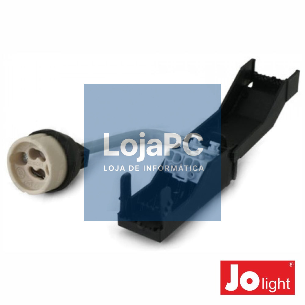 CASQUILHO P/ LÂMPADA GZ10/GU10 C/CAIXA E BORNES JOLIGHT