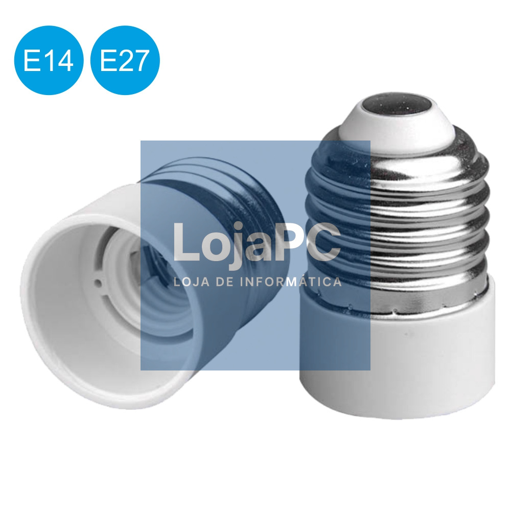 CASQUILHO ADAPTADOR DE E27 P/ E14