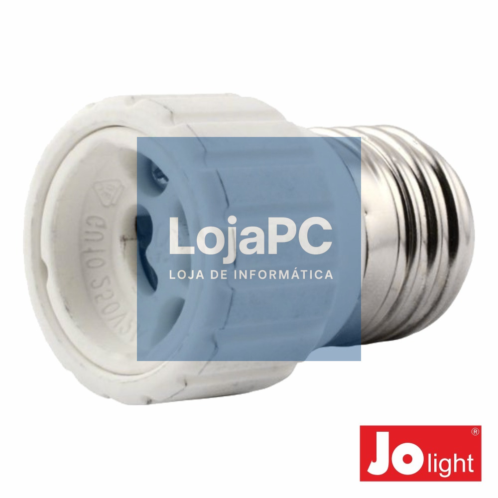 CASQUILHO ADAPTADOR DE E27 P/ GU10