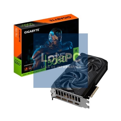 VGA GIGABYTE RTX 5060 TI WINDFORCE OC 8GB