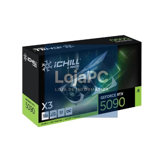 INNO3D RTX 5090 ICHILL X3 32GB GRAPHICS CARD