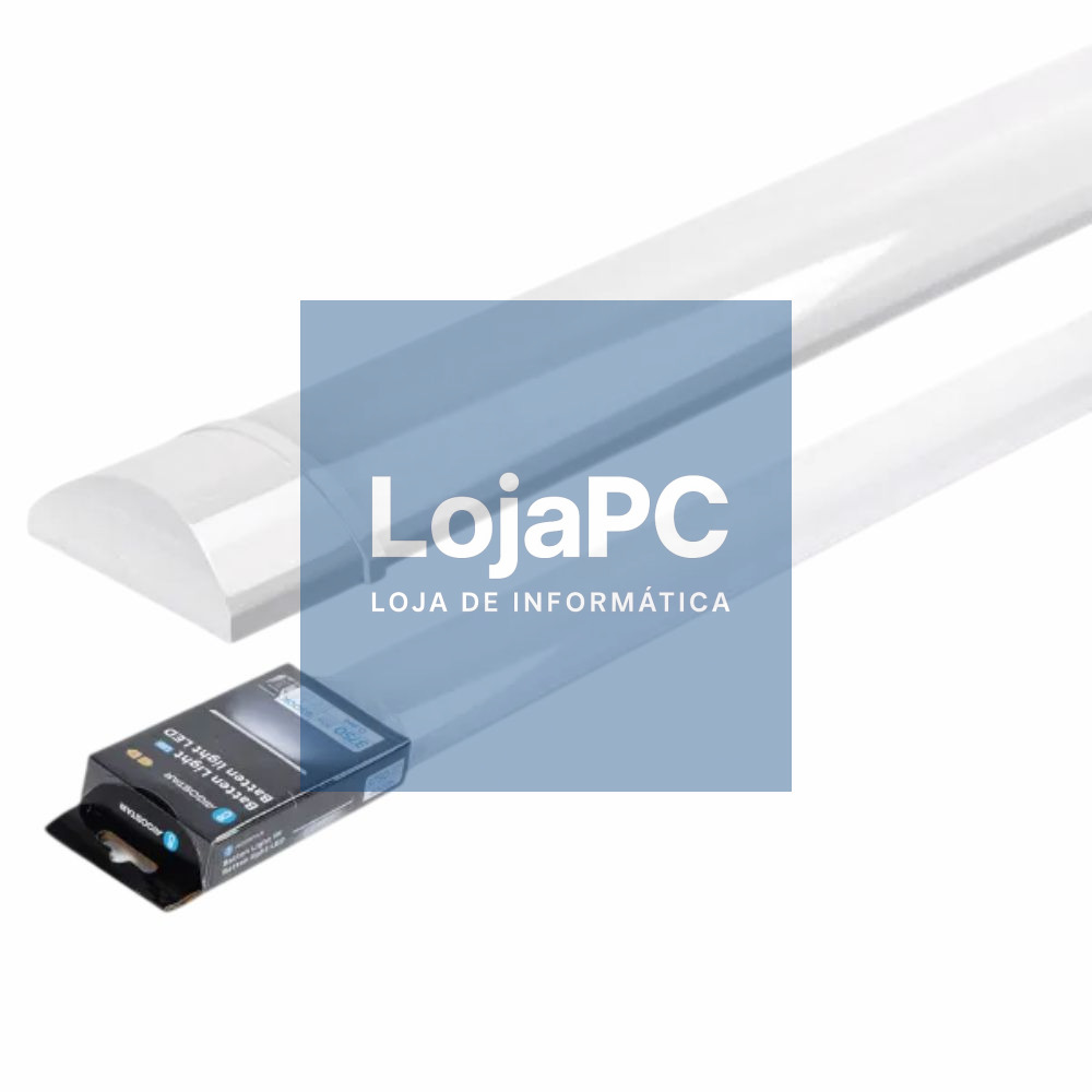 Armadura LED Batten Slim 30W 90cm IP20 6500K 3750lm