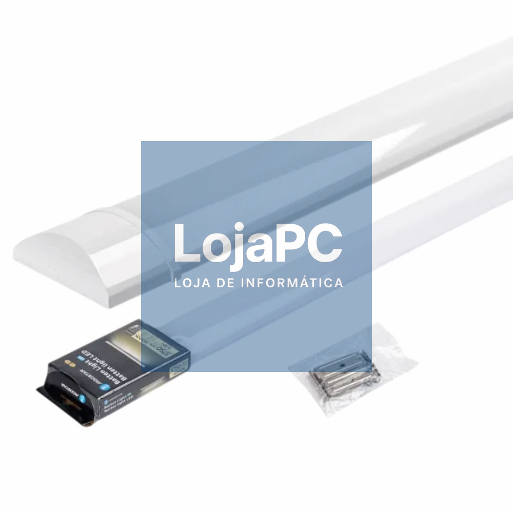 Armadura LED Batten Slim 30W 90cm IP20 4000K 3750lm